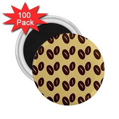 Coffee Beans 2 25  Magnets (100 Pack)  by ConteMonfrey