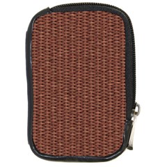 Terracotta Straw - Country Side  Compact Camera Leather Case by ConteMonfrey