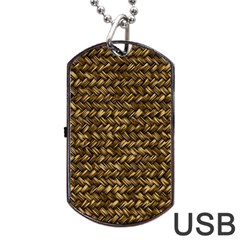 Straw Like Country Side  Dog Tag Usb Flash (two Sides) by ConteMonfrey