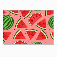Red Watermelon  Postcard 4 x 6  (pkg Of 10) by ConteMonfrey