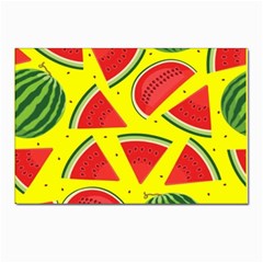 Yellow Watermelon   Postcard 4 x 6  (pkg Of 10) by ConteMonfrey