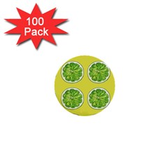 Yellow Lemonade  1  Mini Buttons (100 Pack)  by ConteMonfrey