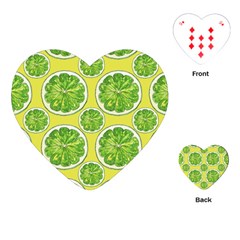 Lemon Cut Playing Cards Single Design (heart) by ConteMonfrey