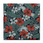 Seamless-floral-pattern-with-tropical-flowers Tile Coaster