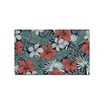 Seamless-floral-pattern-with-tropical-flowers Sticker Rectangular (10 pack)