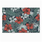 Seamless-floral-pattern-with-tropical-flowers Postcard 4 x 6  (Pkg of 10)