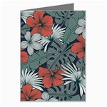 Seamless-floral-pattern-with-tropical-flowers Greeting Card