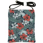 Seamless-floral-pattern-with-tropical-flowers Shoulder Sling Bag