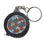 Seamless-floral-pattern-with-tropical-flowers Measuring Tape
