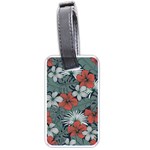 Seamless-floral-pattern-with-tropical-flowers Luggage Tag (one side) Front