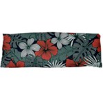 Seamless-floral-pattern-with-tropical-flowers Body Pillow Case Dakimakura (Two Sides) Back