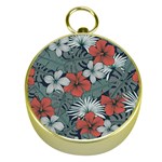 Seamless-floral-pattern-with-tropical-flowers Gold Compasses
