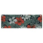 Seamless-floral-pattern-with-tropical-flowers Banner and Sign 6  x 2 