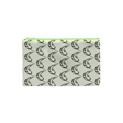 Cute Leaves Draw Cosmetic Bag (xs) by ConteMonfrey