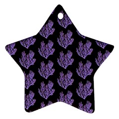 Black Seaweed Star Ornament (two Sides) by ConteMonfrey