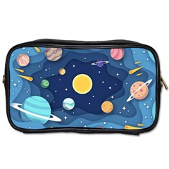 Galaxy Background Toiletries Bag (one Side) by danenraven