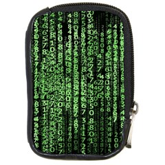 Matrix Technology Tech Data Digital Network Compact Camera Leather Case by Wegoenart