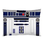 Robot R2d2 R2 D2 Pattern Pillow Case 26.62 x18.9  Pillow Case