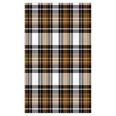 Brown Black Plaid Window Curtain (large 96 ) by PerfectlyPlaid