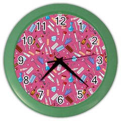Medical Devices Color Wall Clock by SychEva