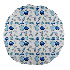 Baby Things For Toddlers Large 18  Premium Flano Round Cushions by SychEva