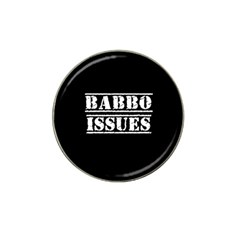 Babbo Issues - Italian Humor Hat Clip Ball Marker (4 Pack) by ConteMonfrey