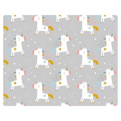 Cute Unicorns Double Sided Flano Blanket (medium)  by ConteMonfrey