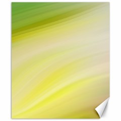 Gradient Green Yellow Canvas 8  X 10  by ConteMonfrey