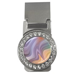 Gradient Purple Orange Money Clips (cz)  by ConteMonfrey