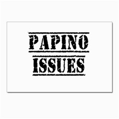 Papino Issues - Funny Italian Humor  Postcard 4 x 6  (pkg Of 10) by ConteMonfrey