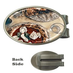 Pizza And Calzone Money Clips (oval)  by ConteMonfrey