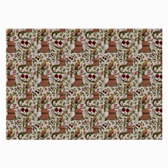 Architecture Ornaments Large Glasses Cloth (2 Sides) by Gohar