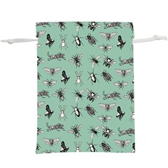 Insects Pattern Lightweight Drawstring Pouch (xl) by Valentinaart