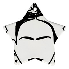 Frida Kahlo  Star Ornament (two Sides) by Sobalvarro