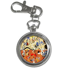 Carnival Of The Harlequin Art Key Chain Watches by danenraven