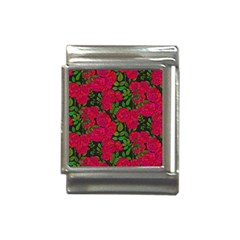Seamless-pattern-with-colorful-bush-roses Italian Charm (13mm) by BangZart