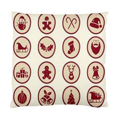 Christmas Winter Symbols Standard Cushion Case (one Side) by artworkshop