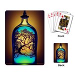 Flask Bottle Tree In A Bottle Perfume Design Playing Cards Single Design (Rectangle)