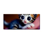 Cute Kitten Kitten Animal Wildlife 3d Hand Towel