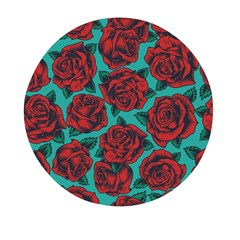 Vintage Floral Colorful Seamless Pattern Mini Round Pill Box (pack Of 5) by Pakemis
