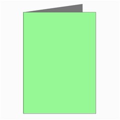 Color Pale Green Greeting Cards (pkg Of 8) by Kultjers