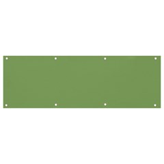 Color Asparagus Banner And Sign 9  X 3  by Kultjers