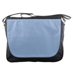 Color Light Steel Blue Messenger Bag by Kultjers