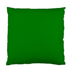Color Green Standard Cushion Case (one Side) by Kultjers