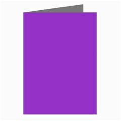 Color Dark Orchid Greeting Cards (pkg Of 8) by Kultjers