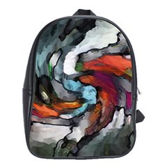 Abstract Art School Bag (large)