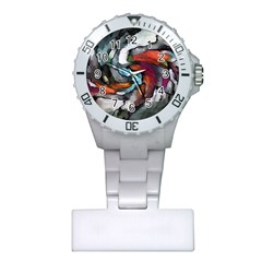 Abstract Art Plastic Nurses Watch by gasi