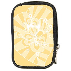 Amber Zendoodle Compact Camera Leather Case by Mazipoodles