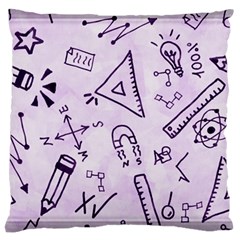Science Research Curious Search Inspect Scientific Large Cushion Case (two Sides) by Uceng