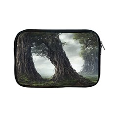 Trees Forest Woods Drawing Fantasy Dream Apple Ipad Mini Zipper Cases by Uceng